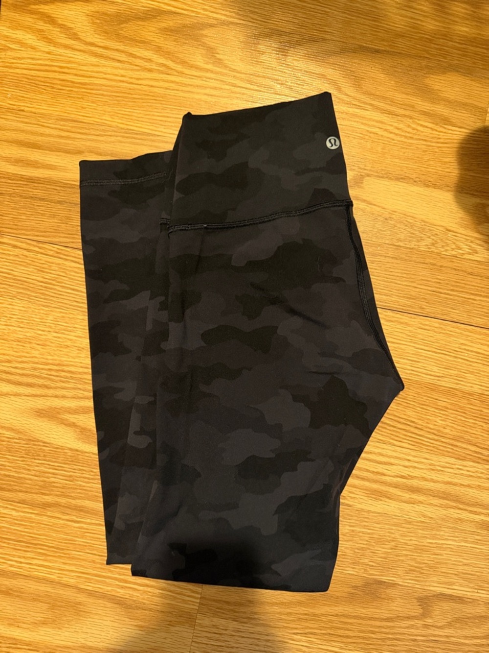 lululemon Wunder Black Camo Leggings